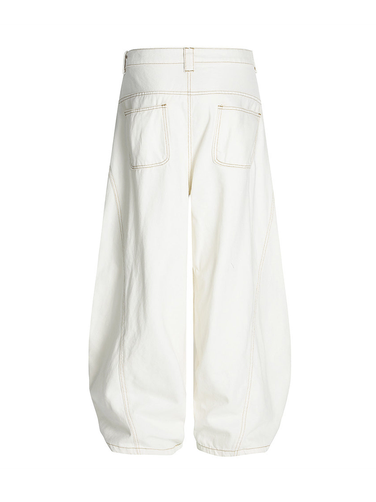 Embroidered Floral Patches Barrel Jeans - Goatlv