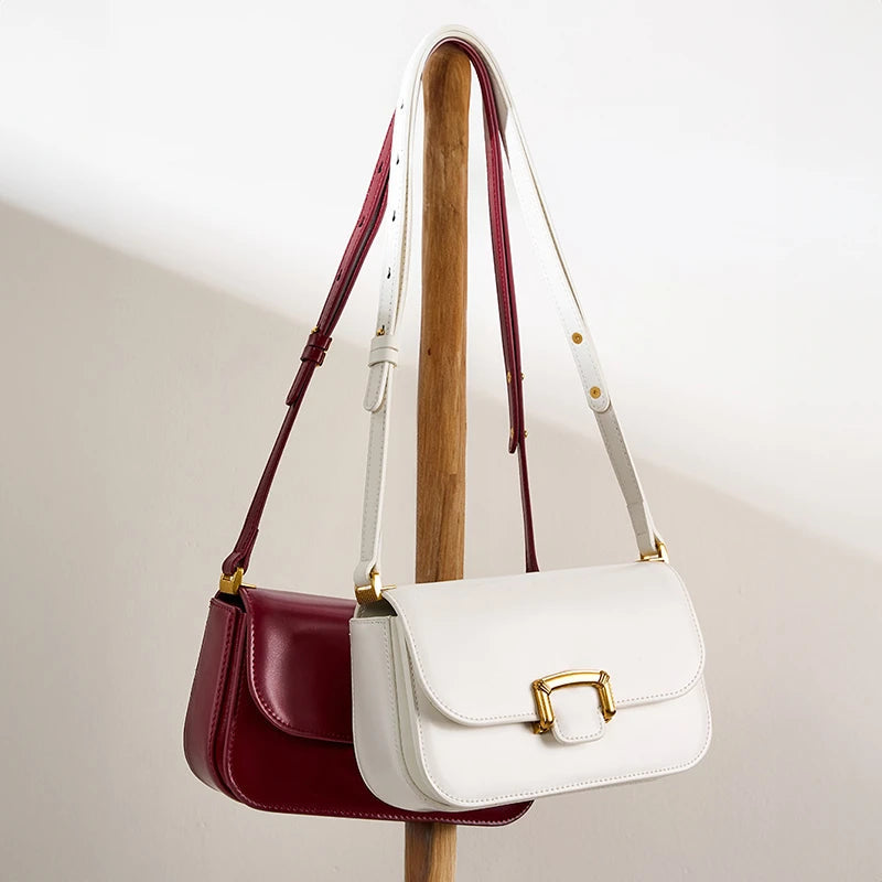 Trendy Genuine Leather Small Crossbody Shoulder Bag Trendha