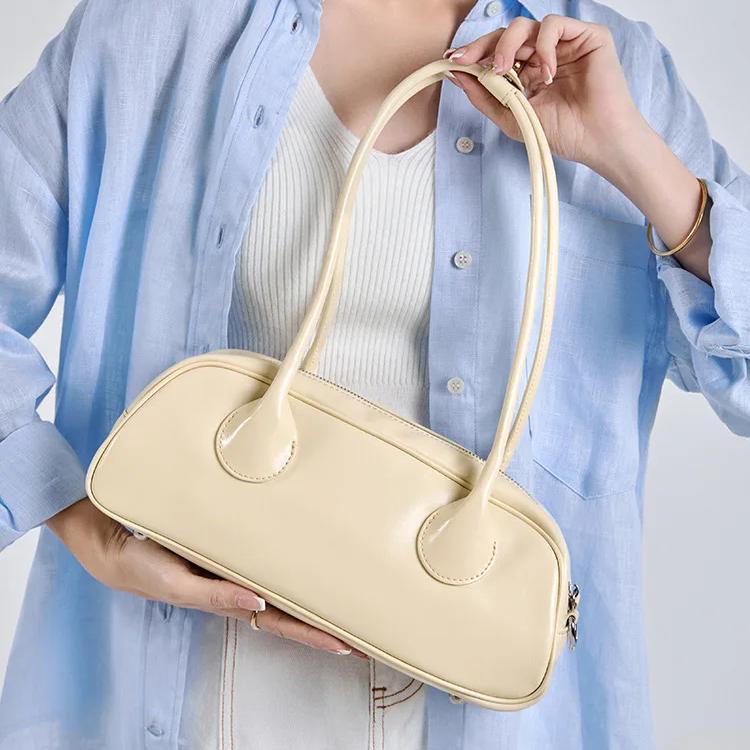 Vintage Genuine Leather Shoulder Bag for Women - High Quality Korean Style Trendha