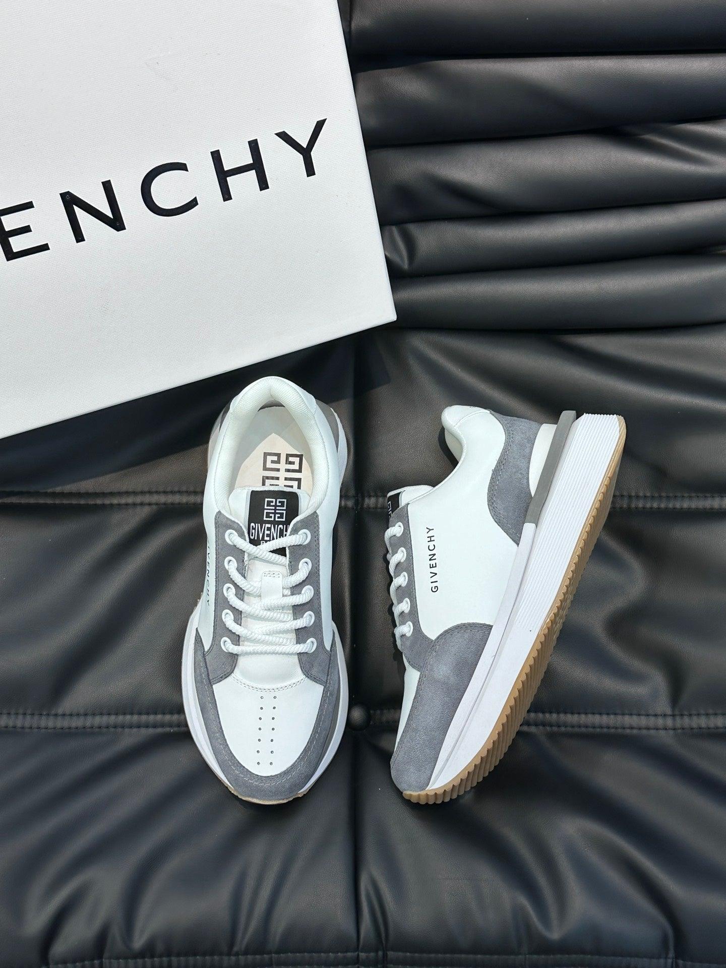 GVC Grey and White Sneakers-019 Designer Sneakers