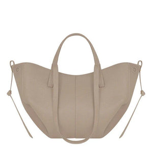 Elegant Large Leather Shoulder Bag Trendha