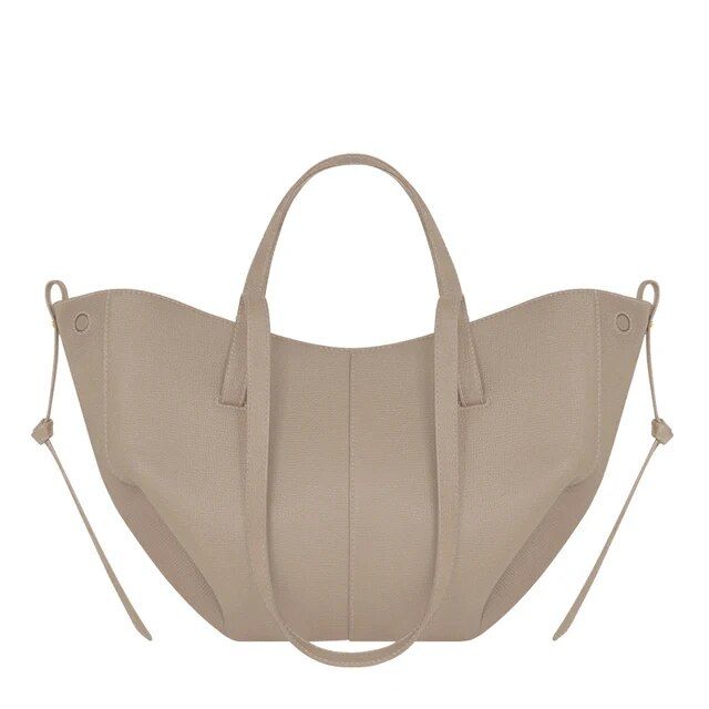 Elegant Large Leather Shoulder Bag Trendha