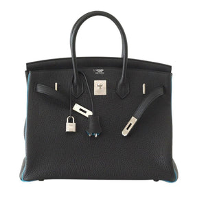 Birkin 35 Bag 2-Tone Special Order Horseshoe.