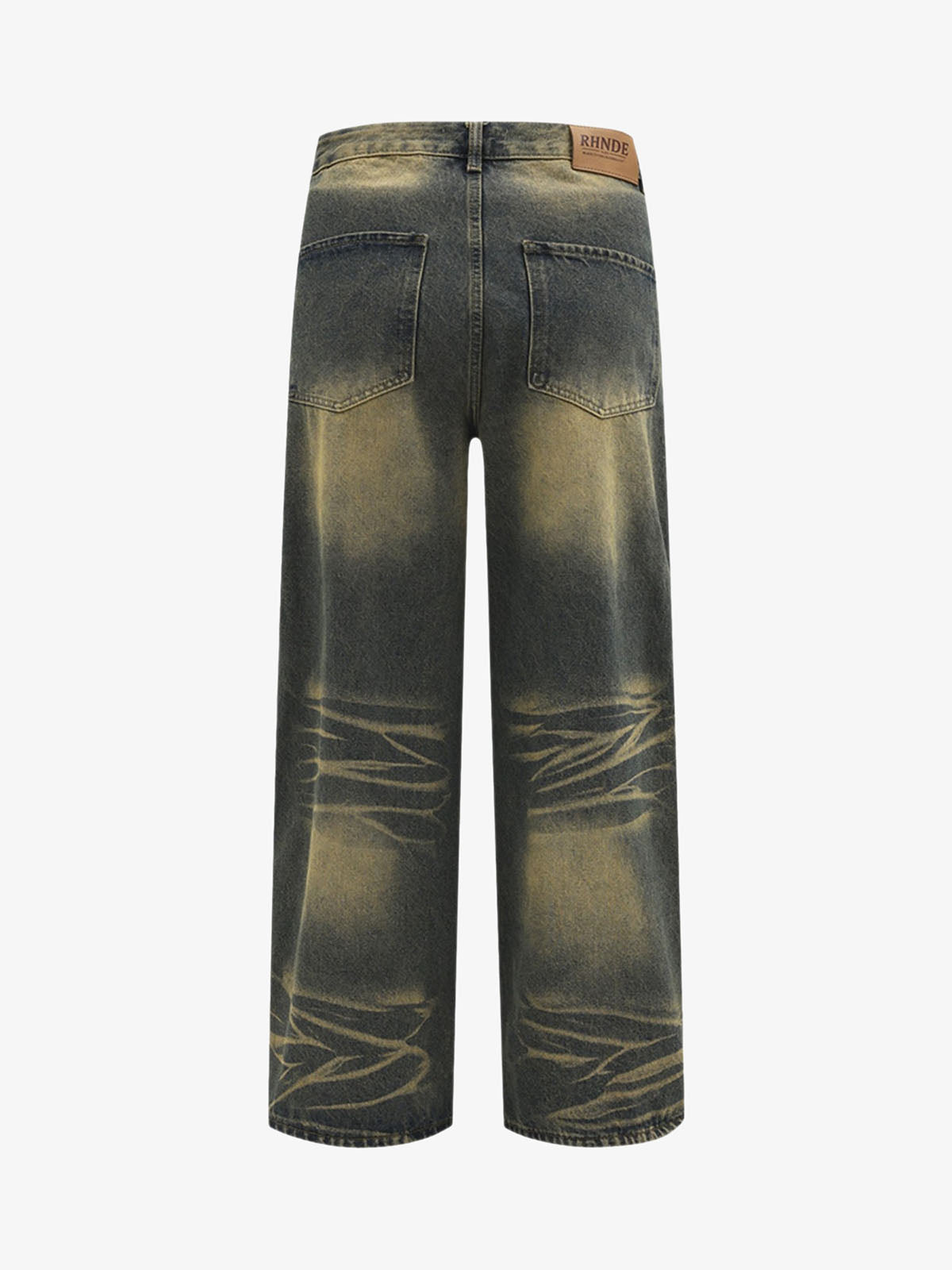 Goatlv Multi-pocket Cargo Jeans - 1919 - Goatlv