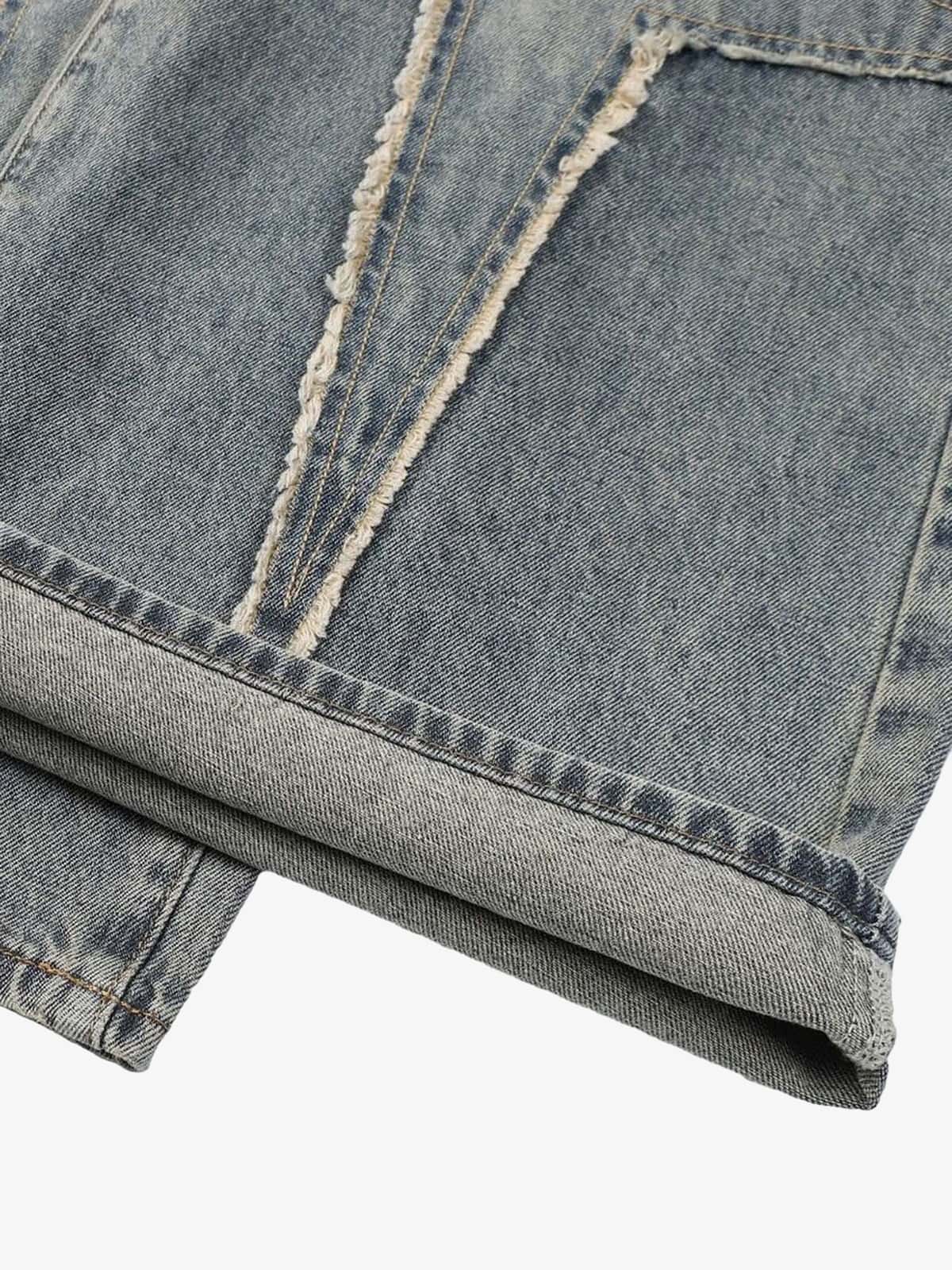 High Street Star Washed Jeans - 2150 - Goatlv
