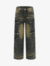 Goatlv Multi-pocket Cargo Jeans - 1919 - Goatlv