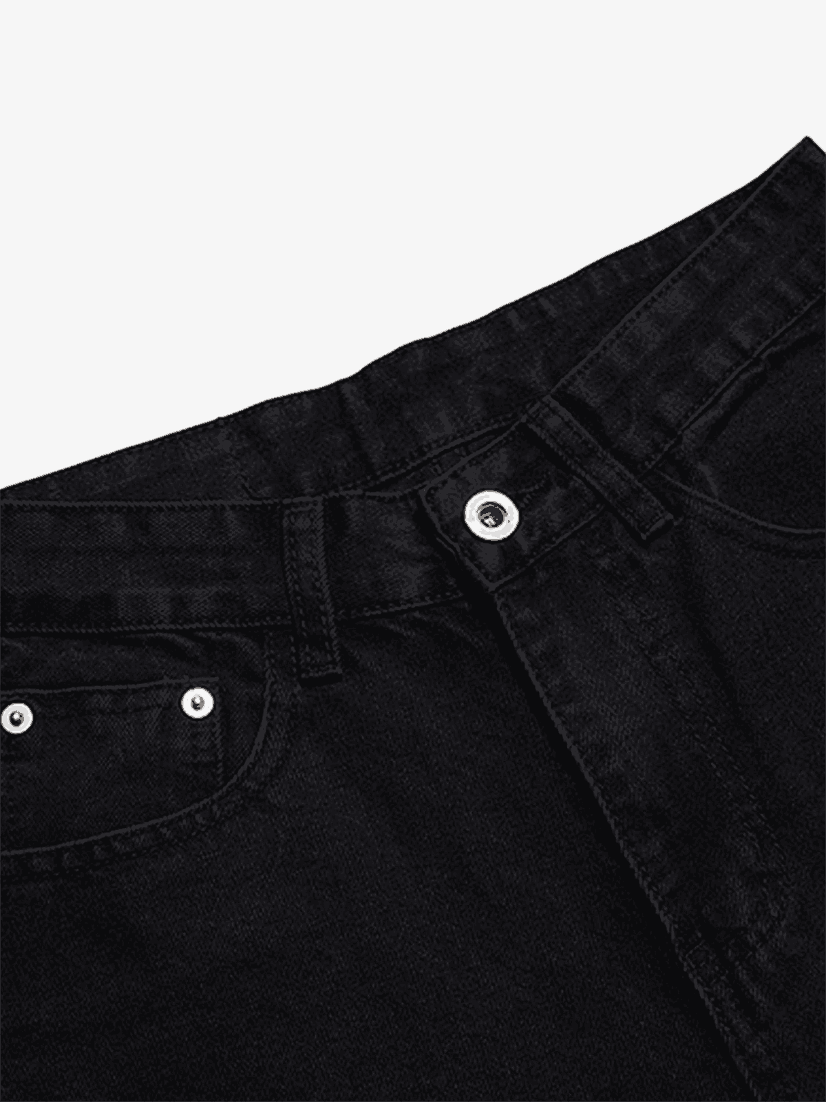Goatlv High Street Embroidery Retro Jeans - 1574 - Goatlv